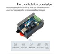 Convertisseur isolé de qualité industrielle USB vers RS232/485 pour rails