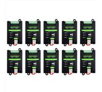 Convertisseur isolé industriel 10X USB vers 2 canaux RS485 FT2232HL, compatible avec montage mural et sur rail DIN.