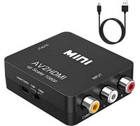 Convertisseur Mini Av Rca Cvbs Vers Hdmi Vidéo Audio Adaptateur Support 720 1080P Pour Caméra, Xbox 360, Ps1, Ps2, Wii, N64, Gamecube, Snes, Nes, , Lecteur Dvd, Vhs[Z34]