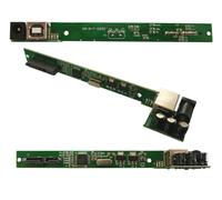 Convertisseur mini SATA (= SlimSATA) vers USB 2.0 - PLAQUE Se plaque sur le lecteur slim Se plaque sur le lecteur slim