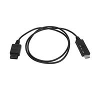 Convertisseur N64 vers HDMI, Câble Adaptateur N64 pour Snes, pour NGC, pour SFC, Prise en Charge de la Sortie Audio Vidéo HDMI, Plug and Play