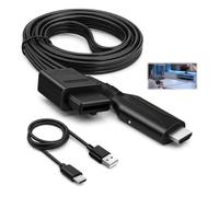 Convertisseur N64 vers HDMI Compatible avec Nintendo 64 GameCube Super Nintendo SNES, Sortie HDMI, Adaptateur N64 HDMI avec Câble 1M, Adaptateur Vidéo Audio pour 720P 1080P, pour TV HD Moniteur