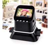 Convertisseur Négatif à Numérique, Diascanner autonome | Mémoire de 128 Mo, SD 32 Go, HDMI, Fast Scan 1-3s, pour les services de numérisation professionnels