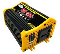 Convertisseur numérique 12 V vers 220 V pour véhicules deux ports USB écran LCD puissance continue : 300 W