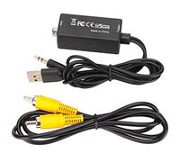 Convertisseur numérique vers analogique D15, convertisseur DAC pour décodeur de télévision et lecteur DVD, convertisseur audio coaxial vers 3,5 mm avec alimentation USB, corps en