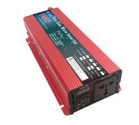 Convertisseur Onduleur 1000W 1600W 2200W 3000W DC 24V 48V 60V vers AC 110-120V 60Hz Convertisseur Tension À Onde Sinusoïdale Pure Voiture Micro-onduleur(48V,1600W)