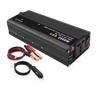 Convertisseur Onduleur 12 V 220 V pour Voiture Puissance De Crête 2600 W/2000 W/1500 W Portable pour L'extérieur(2600W C)
