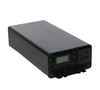 Convertisseur Onduleur 12V 24V 48V 60V 72V AC 110V 220V 230V 2000W 3000W Onde Sinusoïdale pour 50Hz 60Hz, Convertisseur Fréquence Puissance Voiture Onduleur(2000W Black,12V,230V(50Hz))