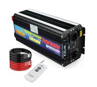 Convertisseur Onduleur 12V 24V À 220V 8000W 10000W DC À AC Tension Convertisseur Inverteur Affichage LED Solaire Auto Accsories Alivert(12V 10000W EU 50Hz)