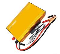 Convertisseur onduleur 20 transistors 12 V haute puissance de sortie fréquence réglable pour batterie standard 12 V RV boîtier en métal solaire marin taille compacte jaune applications mobiles hors