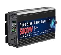 Convertisseur Onduleur 5000W À Onde Sinusoïdale Pure DC 12V vers AC 220V 2000W 3000W 4000W 5000 W 50Hz Convertisseur Tension Portable Onduleur Solaire(24V,220V 50hz)