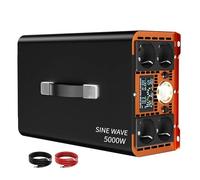 Convertisseur Onduleur 7000W 7KW 6KW Onde Sinusoïdale pour 12V/24V/48V/60V/72V DC À AC 220V 240V Convertisseur Solaire Voiture RV Véhicule Inver Onduleur(5000W,72V,220-230V 50HZ)