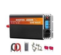 Convertisseur Onduleur À Onde Sinusoïdale pour 12V 220V 230V 3000W 4000W 5000W 6000W avec 1 Transformateur USB Onduleur(4000W,24V)