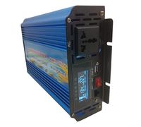 Convertisseur Onduleur À Onde Sinusoïdale pour Puissance Maximale 3000/1500W 12V DC 220V AC 50hz avec Affichage Numérique Onduleur