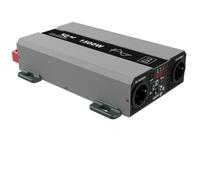 Convertisseur Onduleur À Onde Sinusoïdale pour Voiture, Convertisseur Tension Portable DC12V-24V À AC220V-240V 50Hz Sortie Continue 1500W 2000W(12V 1500W EU)