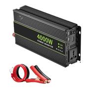 Convertisseur Onduleur à Ondes modifiées, DC 12V 24V à AC 220V 50HZ, Prise UE, Interface Un Type-c Onduleur(24V4000W Un-TYPEC)