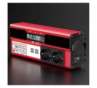 Convertisseur Onduleur Convertisseur Puissance 4000 W 12 V CC Vers 220 V CA 230 V Avec 4 Prises USB UE Et Affichage LED Pour Camping-car Téléphone Voiture