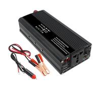 Convertisseur Onduleur Convertisseur Voiture À Affichage LED DC 12 V Vers AC 220V 1500W/2000W/2600W Adaptateur Chargeur Portable Prise Universelle Accessoire Automobile(2000W 12V)
