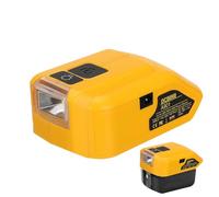 Convertisseur Onduleur De Batterie - Adaptateur De Source D'alimentation Compact, Contrôleur D'ampoule LED, Outil D'alimentation Électrique Léger, Unité De Charge Multi-appareils | Support Pratique Po