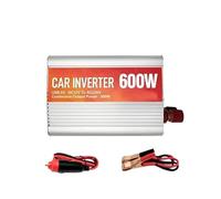 Convertisseur Onduleur De Voiture Miniature 200 W 400 W 600 W Onduleur À Onde Sinusoïdale Modifiée 12 V CC vers 220 V CA 50 Hz avec Chargeur USB Power Inverter(600W)