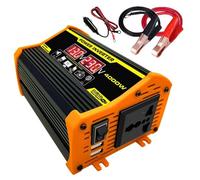 Convertisseur Onduleur De Voiture Portable Affichage LED Double Chargeur USB Convertisseur Accessoires Automobiles Légers(12V to 220V)