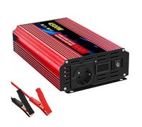 Convertisseur Onduleur Onde Sinusoïdale pour 24V DC 220V AC 35000W/4500W/5000W/10000W Prise Standard Européenne Véhicule Haute Puissance Onduleur(4500W)