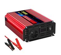 Convertisseur Onduleur Onde Sinusoïdale pour 24V DC 220V AC 35000W/4500W/5000W/10000W Prise Standard Européenne Véhicule Haute Puissance Onduleur(3500W)