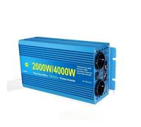 Convertisseur Onduleur Onde Sinusoïdale pour DC12V/24V vers AC220V/230V Convertisseur Puissance Système d'alimentation Solaire Camping-Car Voyage 4000W-8000W Onduleur(24V 220V,A 4000W)