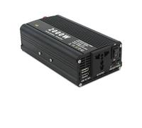 Convertisseur Onduleur Puissance Convertisseur De Puissance Portable 2000 W Double USB Noir Rouge Argent Adaptateur DC 12 V/24 V vers AC 220 V/230 V Prise Universelle(24V 220V Random)