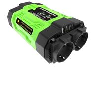 Convertisseur Onduleur Puissance Crête 500W 1000W 12V À 220V 110V CHAOMIN 4 Ports Charge Rapide Terminal Caché LCD Intelligent(EU 12V to 220V 500W)