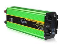 Convertisseur Onduleur Puissance Hors Réseau Caravane Bateau Prise USB UE Onde Sinusoïdale pour Puissance Crête 4000W 6000W 8000W 12V CC/24V CC 220V CA/230V Onduleur(24V220V 8000W)