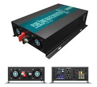 Convertisseur Onduleur Puissance Onduleur À Onde Sinusoïdale 3000W 24V À 220V pour Panneau Solaire Générateur De Batterie Convertisseur 110V/60V DC À 120V/230V/240V AC(110V,240V,U.K)