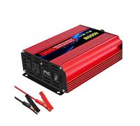 Convertisseur Onduleur Puissance Onduleur Sinusoïdal Pur 12 V/24 V Vers 110 V CA Convertisseur Puissance 16000 W/4000 W 60 Hz Avec LED Et Prise Américaine Accessoires Pour Voiture(24V 110V 4000W 60HZ)