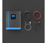 Convertisseur Onduleur Puissance Onduleur Solaire Hybride 3000W 3.2 Kva 24/220/230V 3kw MPPT 80a PV 450v DC Onde Sinusoïdale Chargeur UPS pour Batterie Lifepo4(with WiFi)