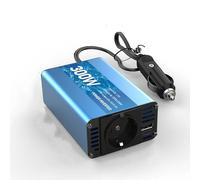 Convertisseur Onduleur Puissance Voiture 300W 12V DC À 220V AC Convertisseur Adaptateur Double USB Chargeur Voiture Onde Sinusoïdale Modifiée(B300W)