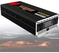 Convertisseur Onduleur sinusoïdal Pur 1200W/1600W/2000W/2500W/3000W/4000W/5000W/6000W/8000W transformateur DC 12V/24V/48V/60V/72V à AC 110V/220V 230V(6000w,12Vto220V)