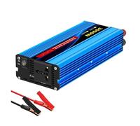 Convertisseur Onduleur Sinusoïdal Pur 1600 W/2200 W/3000 W/4000 W 12 V/24 V CC vers 220 V CA 50 Hz Adaptateur Chargeur Prise Universelle Onduleur(24V 3000W 220V)
