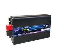 Convertisseur Onduleur Sinusoïdal Pur 4000 W/5000 W Convertisseur De Puissance Portable 12/24/48V CC vers 220/240 V CA 50 Hz pour Installation Solaire(48V,5000W)