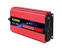 Convertisseur Onduleur Sinusoïdal Pur 50 Hz 7000 W 8000 W DC 12 V vers AC 220 V Convertisseur Tension Haute Puissance Voiture avec LED(12V4500W EU)