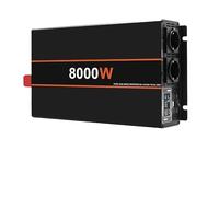 Convertisseur Onduleur Sinusoïdal Pur 8000 W/6000 W Convertisseur De Puissance 12V/24V vers 220V/230V/50Hz avec Télécommande pour Voiture Onduleur(12V,8000W)