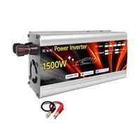 Convertisseur Onduleur Solaire 12 V 220 V 500 W 1 000 W 1 500 W 2 000 W Transformateur Tension Portable Chargeur Convertisseur Tension Onduleur(1500W 12V)