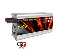 Convertisseur Onduleur Solaire 12 V 220 V 500 W 1000 W 1500 W 2000 W Transformateur Tension Chargeur Automatique Convertisseur Puissance Voiture Convertisseur Pur Sinus(1500W 12V)