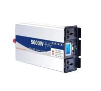 Convertisseur Onduleur Solaire À Onde Sinusoïdale 5000W 6000W 8000W 12 V 24 V 48 V 60 V vers 110 V 220 V CA Chargeur Voiture Alimentation Maison Et Camping-Car Transformateur(24V,220V 50HZ_5000W)