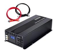 Convertisseur Onduleur Solaire Onde Sinusoïdale pour Convertisseur 1000W/1500W/2000W/2500/3000W/5000W/8000W 12V/24V/48V DC 110V/120V/220V/230V AC Onduleur(3000W LCD Display,24V,220V-230V)