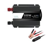 Convertisseur Onduleur Voiture 1500 W Convertisseur Puissance DC 12 V vers AC 230 V Double Port USB Adaptateur Charge Solaire 12 V À 220 V Europe Onduleur(500W EU)