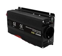 Convertisseur Onduleur Voiture 1500W Puissance DC 12V À AC 110V/220V 230V Convertisseur Adaptateur Charge Double USB(12V 220V 2000W)