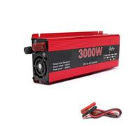 Convertisseur onduleur Voiture Écran D'onduleur Sinusoïdale pour 1000-3000w DC 12V/24V AC 110V220VHZ, Adapté Convertisseur Haute Énergie Solaire Voiture avec LED(12V-3000W-220V)