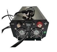 Convertisseur onduleur Voiture Onduleur Onde Modifiée 1500W DC 12V À AC 220V 50HZ avec Chargeur De Batterie Lifepo4, Alimentation d'urgence UPS(50HZ,24V,110-120V)