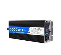 Convertisseur onduleur Voiture Onduleur Onde Sinusoïdale pour 6KW 3.2kW 4KW 5KW DC 12V24V AC 220V 60Hz Convertisseur Externe Portable Transformateur Solaire(5000W,12V,220V 60hz)