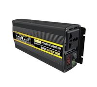Convertisseur onduleur Voiture Onduleur Onde Sinusoïdale pour 8000/6000/4000/3000W Panne Courant Extérieure Voiture 12/24/48/60V À 220V 110V Adaptateur Chargeur(6000W,12V,60Hz 220V (210 230V))